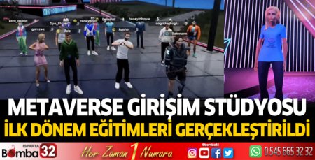 Metaverse Girişim Stüdyosu'nun ilk dönem eğitimleri gerçekleştirildi