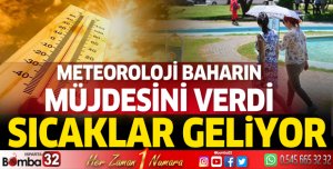 Meteoroloji baharın müjdesini verdi! Isparta'ya sıcaklar geliyor
