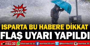METEOROLOJİ'DEN FLAŞ UYARI
