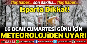 METEOROLOJİDEN KAR UYARISI