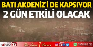 Meteoroloji'den toz taşınımı uyarısı