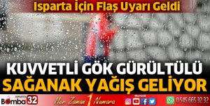 Meteorolojiden uyarı geldi
