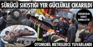METRELERCE UÇURUMDAN YUVARLANDI