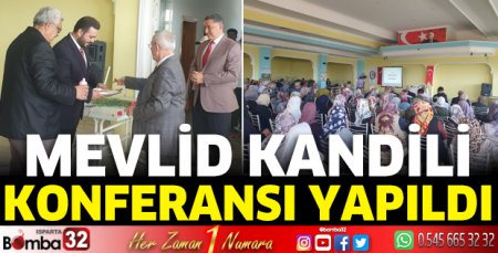 Mevlid Kandili konferansı yapıldı