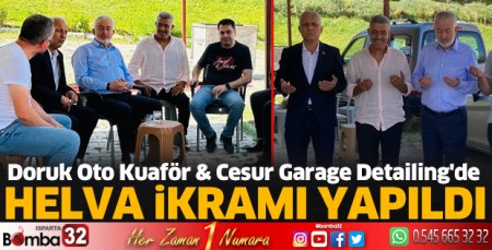 Mevlit Kandili’nde helva ikramı yapıldı