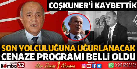 Mevlüt Coşkuner'e veda 