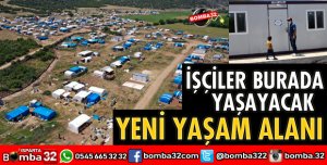 MEVSİMLİK TARIM İŞÇİLERİNİN YAŞAM ALANLARI DÜZENLENİYOR