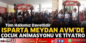 Meydan AVM'de çocuk animasyonu ve tiyatrosu