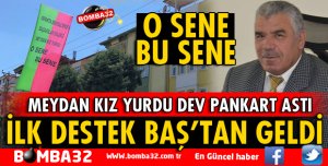 MEYDAN KIZ YURDUNDAN DAVRAZSPOR'A DESTEK