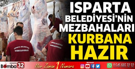 Mezbahalar kurbana hazır