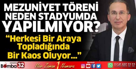 Mezuniyet töreni neden stadyumda yapılmıyor?