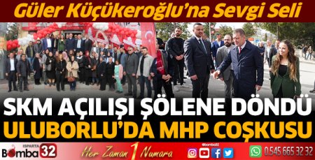 MHP Adayı Güler Küçükeroğlu’na Sevgi Seli