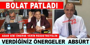 MHP GRUBU ABSÜRT ÖNERGELER VERİYOR
