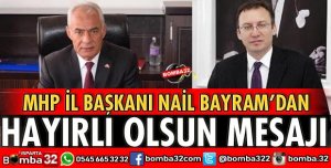 MHP İL BAŞKANINDAN SDÜ REKTÖRÜNE HAYIRLI OLSUN MESAJI