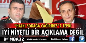 MHP İL BAŞKANINDAN TEPKİ