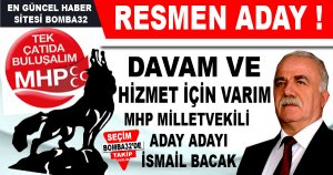 MHP Milletvekili aday adayı