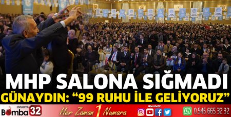 MHP salona sığmadı