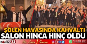 MHP Teşkilatı kahvaltıda buluştu
