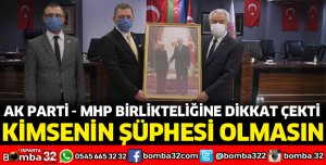 MHP YÖNETİMİNDEN BAŞKAN BAŞDEĞİRMEN'E ZİYARET