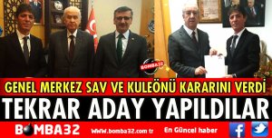 MHP’DE MEVCUT BAŞKANLAR TEKRAR ADAY