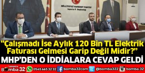 MHP’DEN O İDDİALARA CEVAP GELDİ
