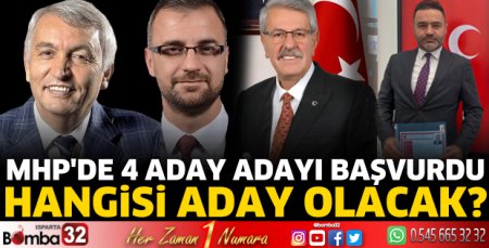 MHP'de 4 aday adayı başvurdu