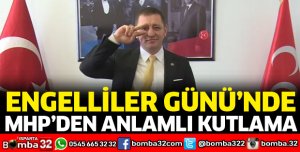 MHP'DEN ANLAMLI KUTLAMA