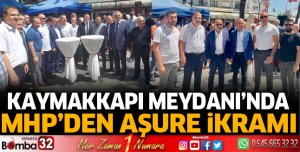 MHP'den aşure ikramı