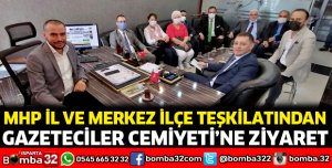 MHP'den Gazeteciler Cemiyeti'ne ziyaret