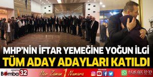 MHP'den iftar yemeğine büyük ilgi