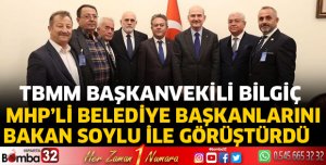 MHP'li Başkanlar mecliste