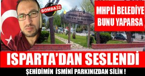 MHPLİ BELEDİYEYE ŞEHİT TEPKİSİ