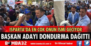 MHPLİ SÖNMEZ FESTİVALDE DONDURMA DAĞITTI