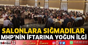 MHP'nin iftarına yoğun ilgi