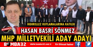 MHP'NİN MİLLETVEKİLİ ADAY ADAYI SÖNMEZ HIDIRELLEZ KUTLAMALARINA KATILDI