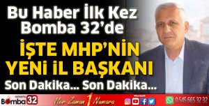 MHP'nin yeni İl Başkanı belli oldu