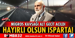MİGORS KAVŞAĞI ALT GEÇİDİ AÇILDI