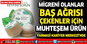 Migreni olanlar, baş ağrısı çekenler için muhteşem ürün Farmasi'de