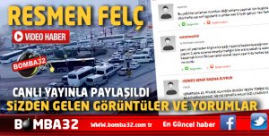 MİGROS KAVŞAĞINDA  ZOR ANLAR ÇOK YAZIK 