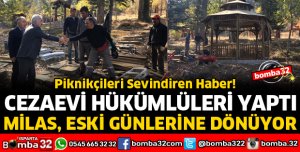 MİLAS MESİRELİĞİNDE ÇALIŞMALAR SON HIZ DEVAM EDİYOR