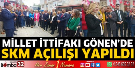 Millet İttifakı Gönen'de