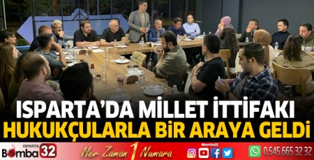 Millet İttifakı hukukçularla bir araya geldi