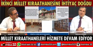MİLLET KIRAATHANELERİ HİZMET VERMEYE DEVAM EDİYOR
