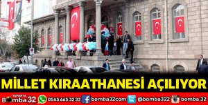 Millet Kıraathanesi açılıyor
