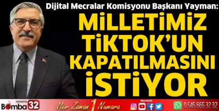 Milletimiz, TikTok'un kapatılmasını istiyor