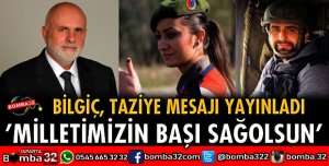 MİLLETİMİZİN BAŞI SAĞOLSUN