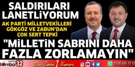 Milletin sabrını daha fazla zorlamayın