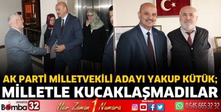 Milletle kucaklaşmadılar