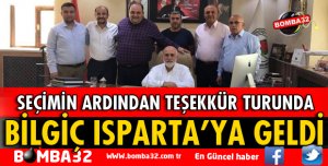 MİLLETVEKİLİ BİLGİÇ 24 HAZİRAN TEŞEKKÜR TURUNA ÇIKIYOR