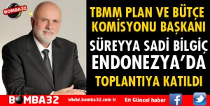 MİLLETVEKİLİ BİLGİÇ ENDONEZYA'DA